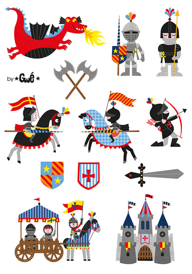 Knights by Gwé
